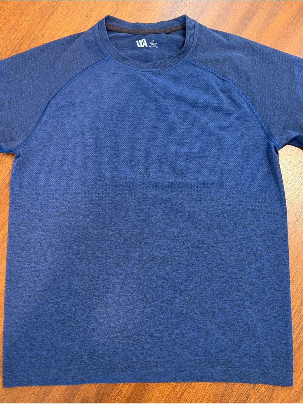 VRST Men’s Performance Athletic T-Shirt Blue – Size Medium